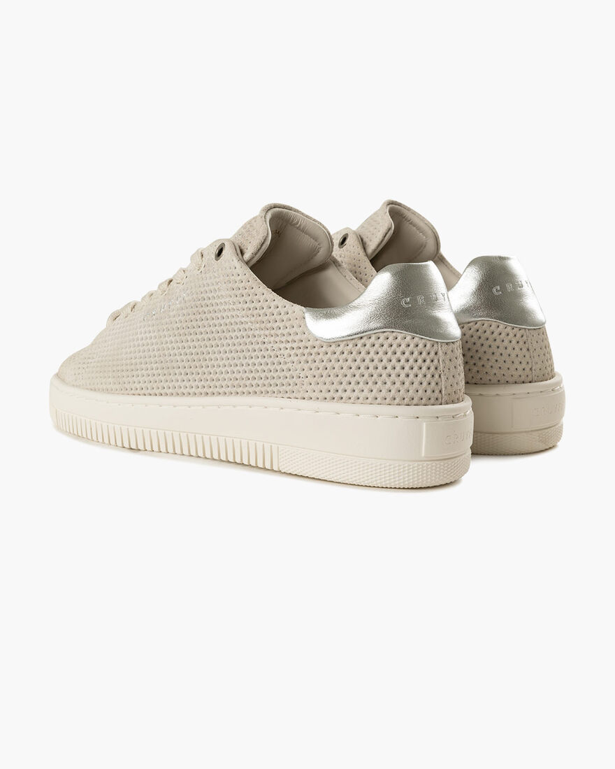 Joan - Debossed Suede/Metallic Leather, Sand, hi-res