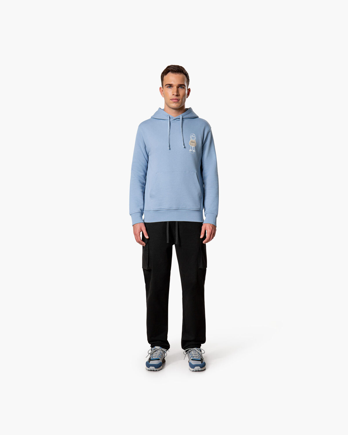 Cruyff Avatar Hoodie, Blue Nights, hi-res