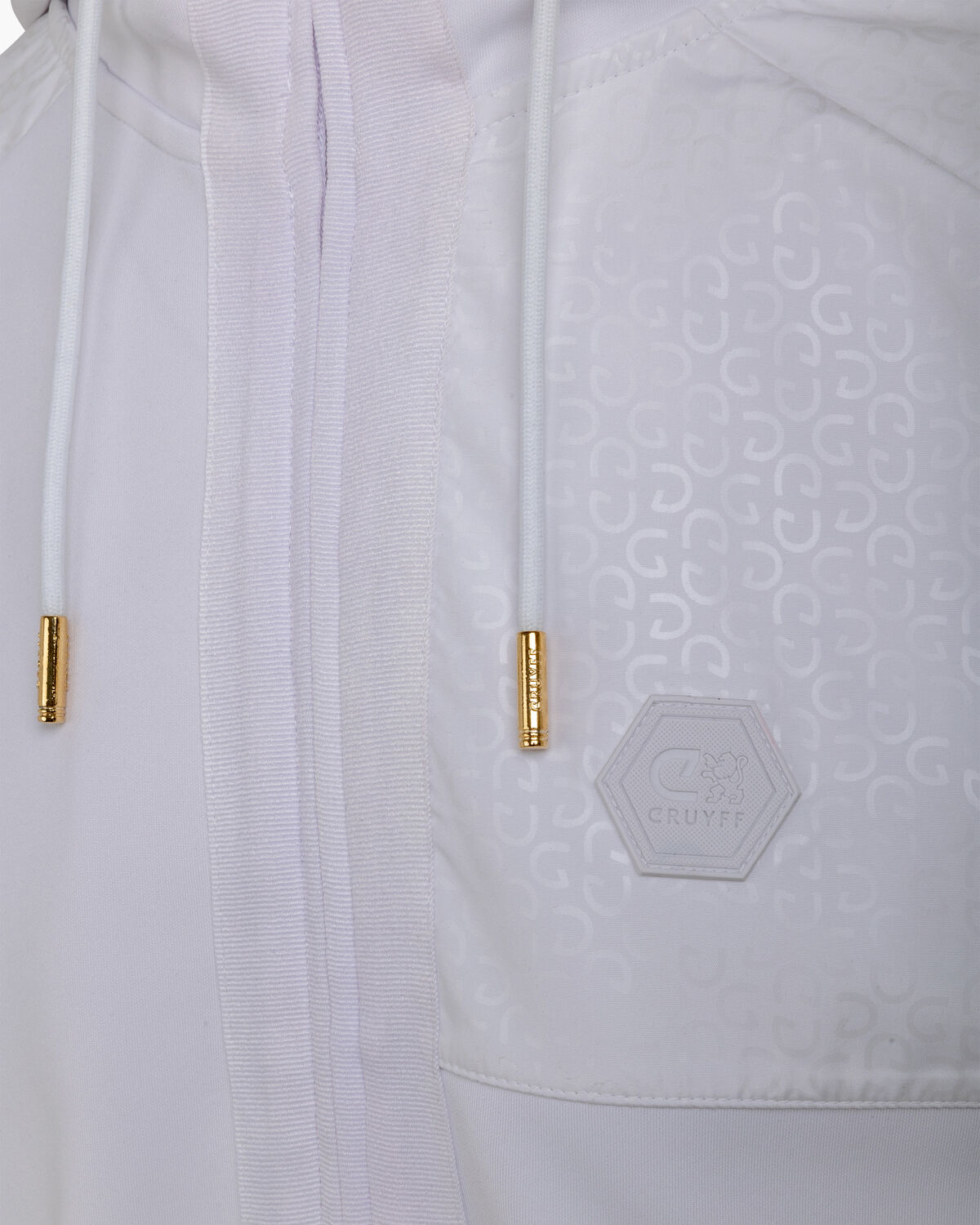 TYRON  FZ Hood, White/Gold, hi-res