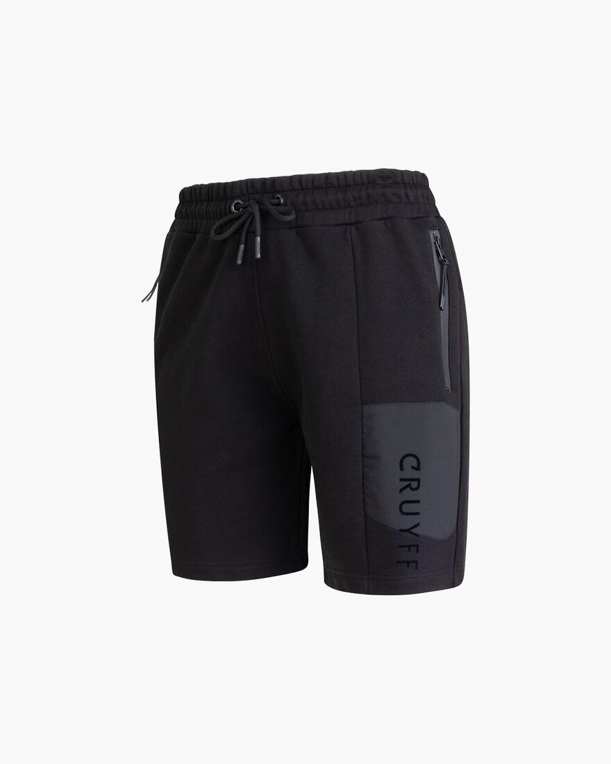 Quinn Short - 100% Cotton, Black, hi-res