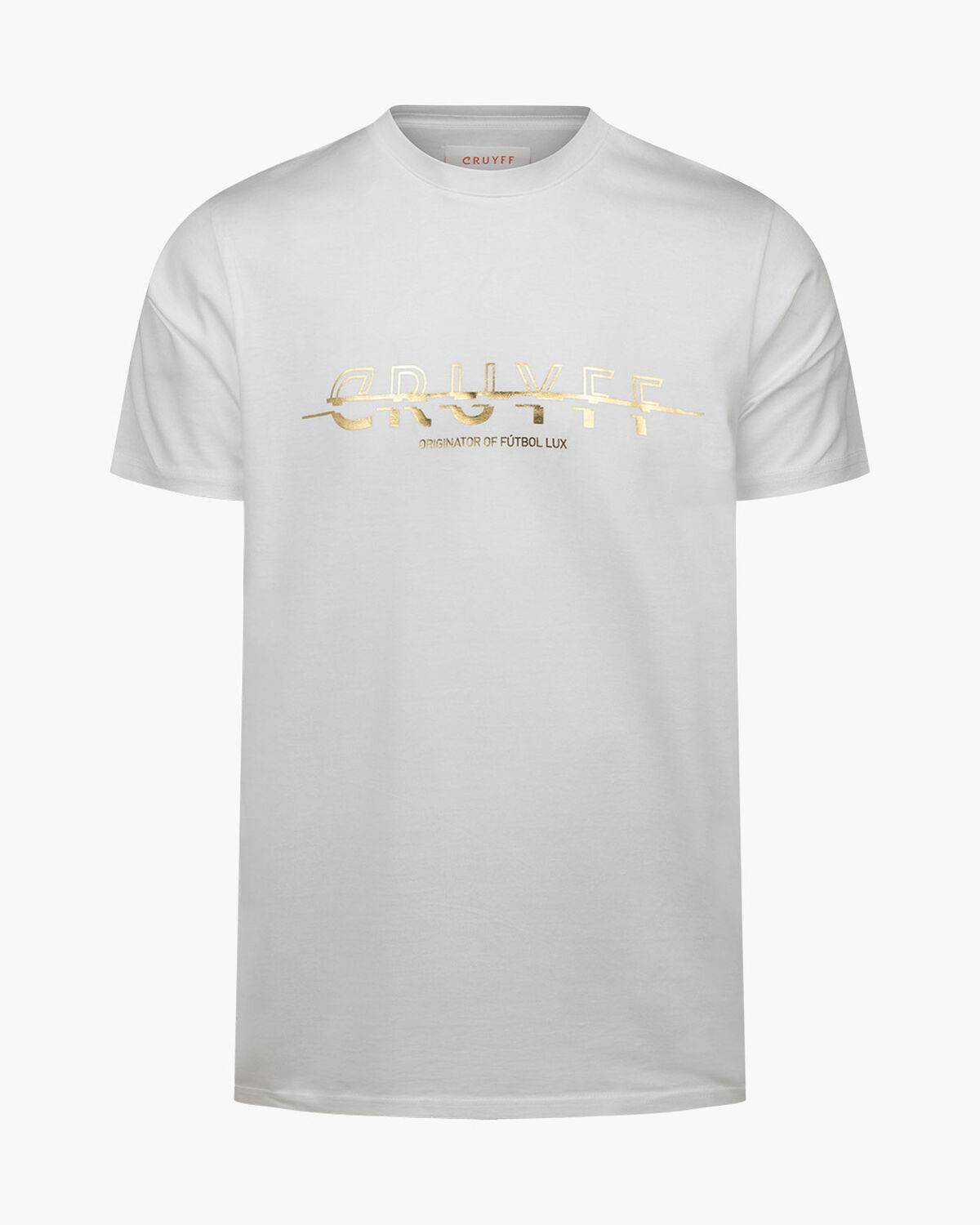 Seth - 100% Cotton, White/Gold, hi-res