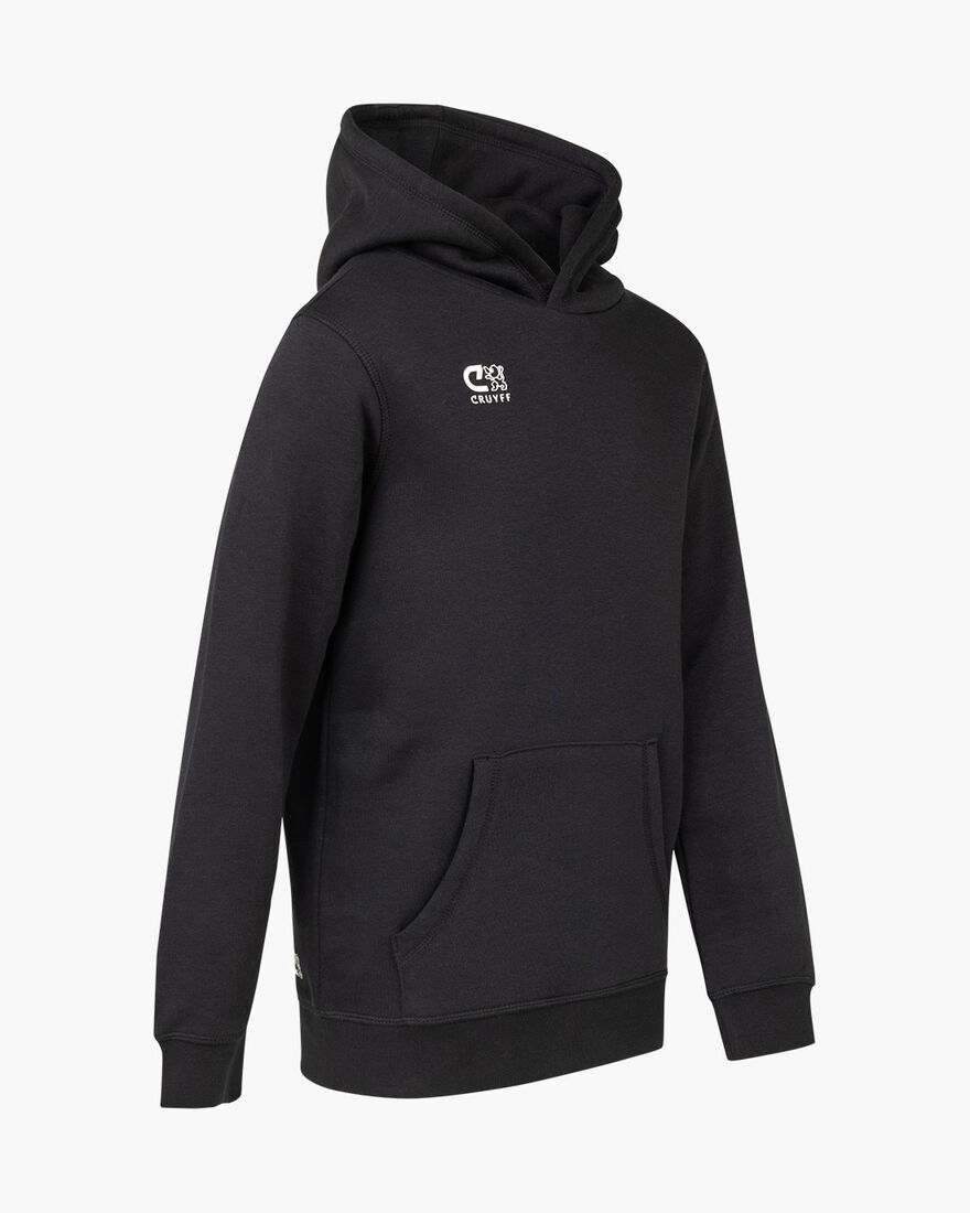 Cruyff Core Hoodie Junior - 70% Cotton / 30% Polye, Black, hi-res