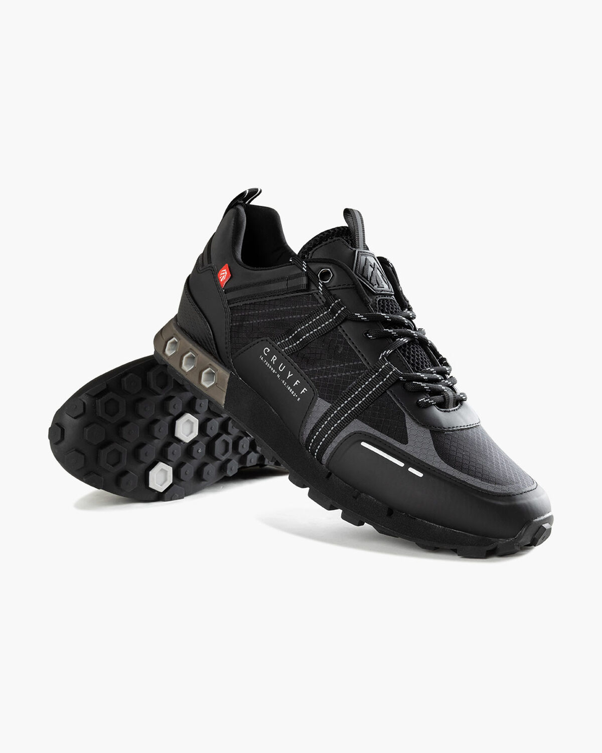 Inter Lace \\ Montserrat, Black/Black, hi-res