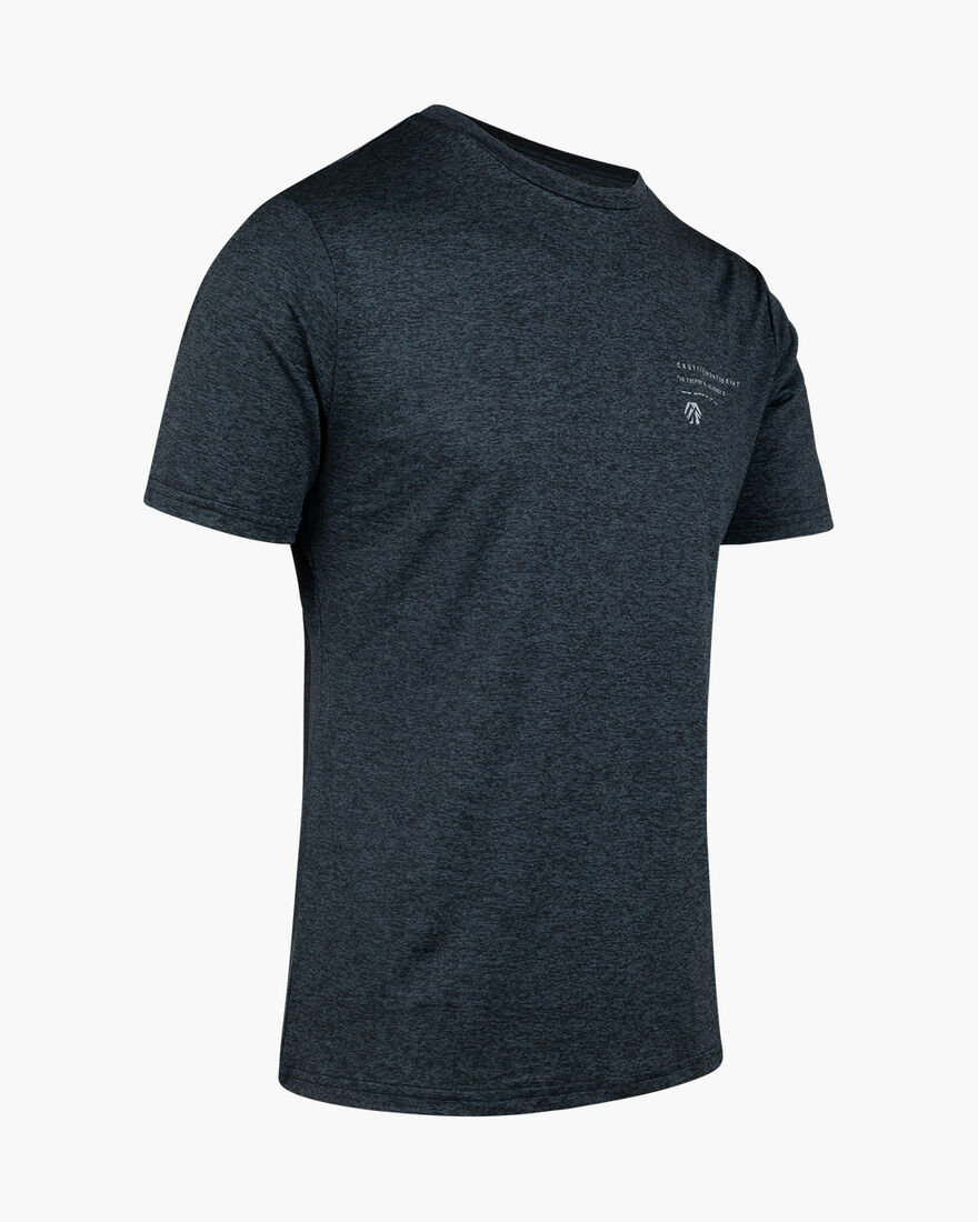 Monsterrat Salvador Tee - 100%Polyster, Navy, hi-res