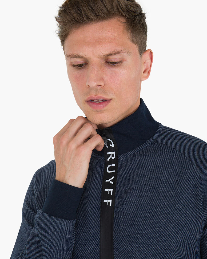 Emilio Track Top, Navy, hi-res