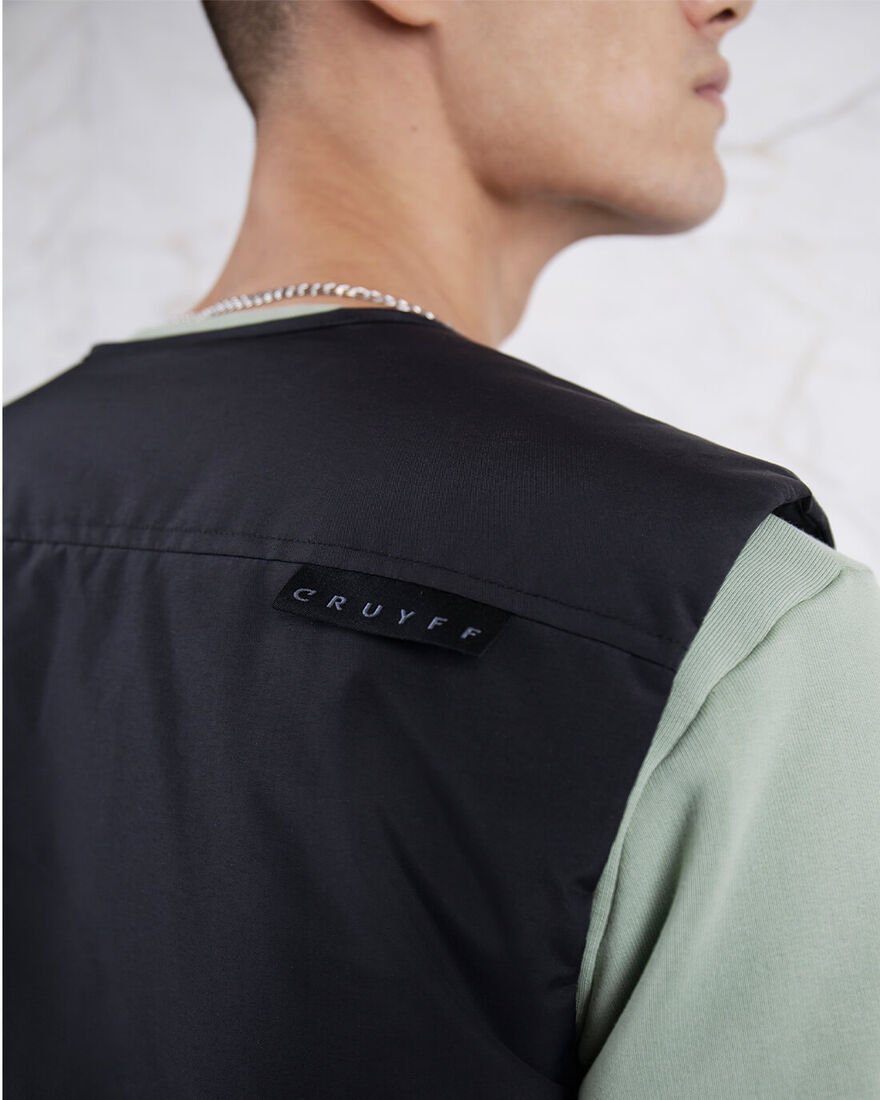 Francesc Utility Vest, Black, hi-res