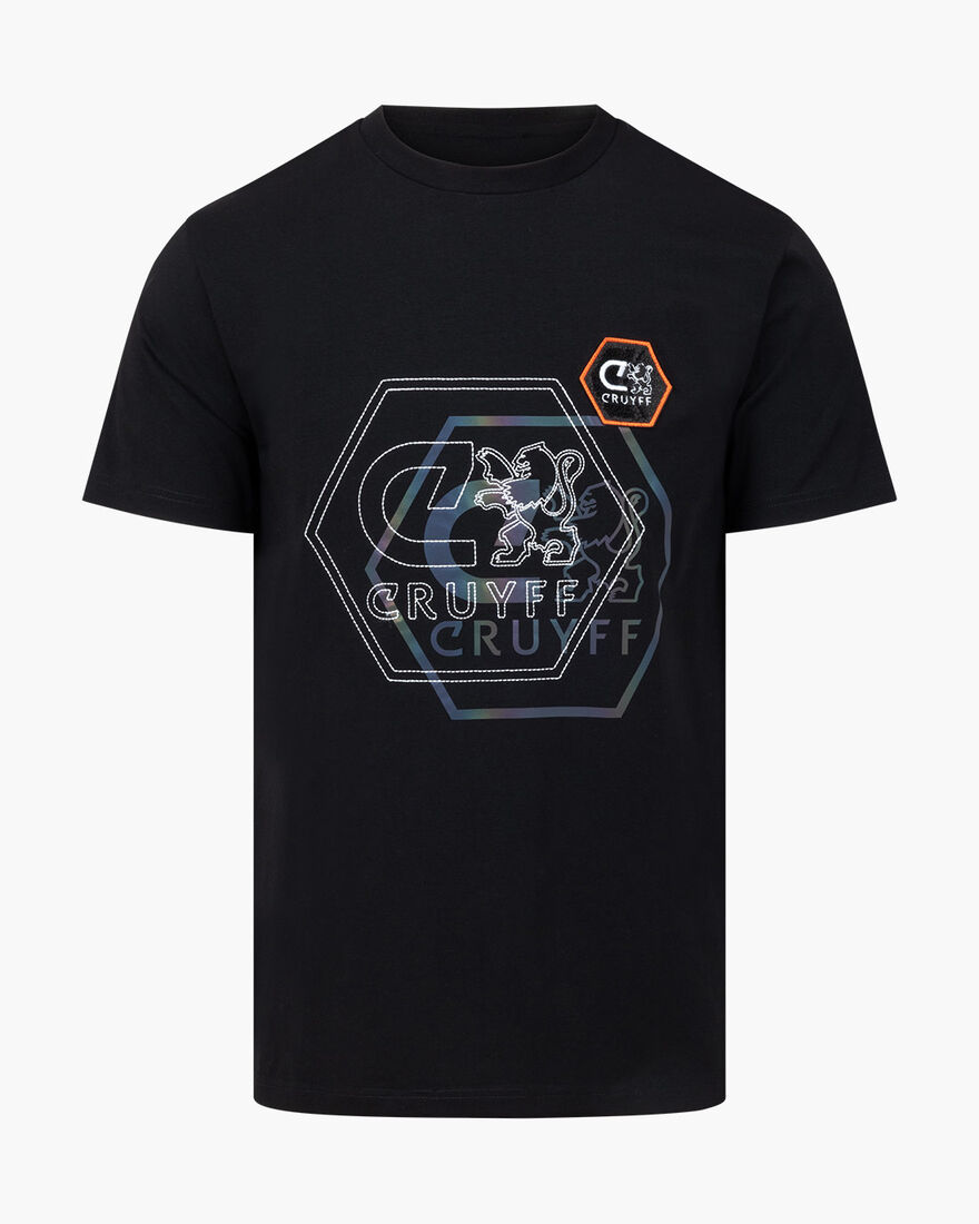 Sanser Tee, Black, hi-res