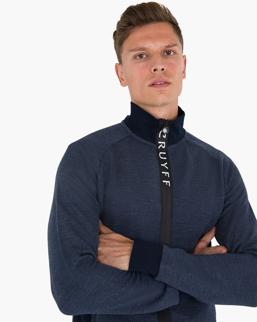 Emilio Track Top, Navy, hi-res