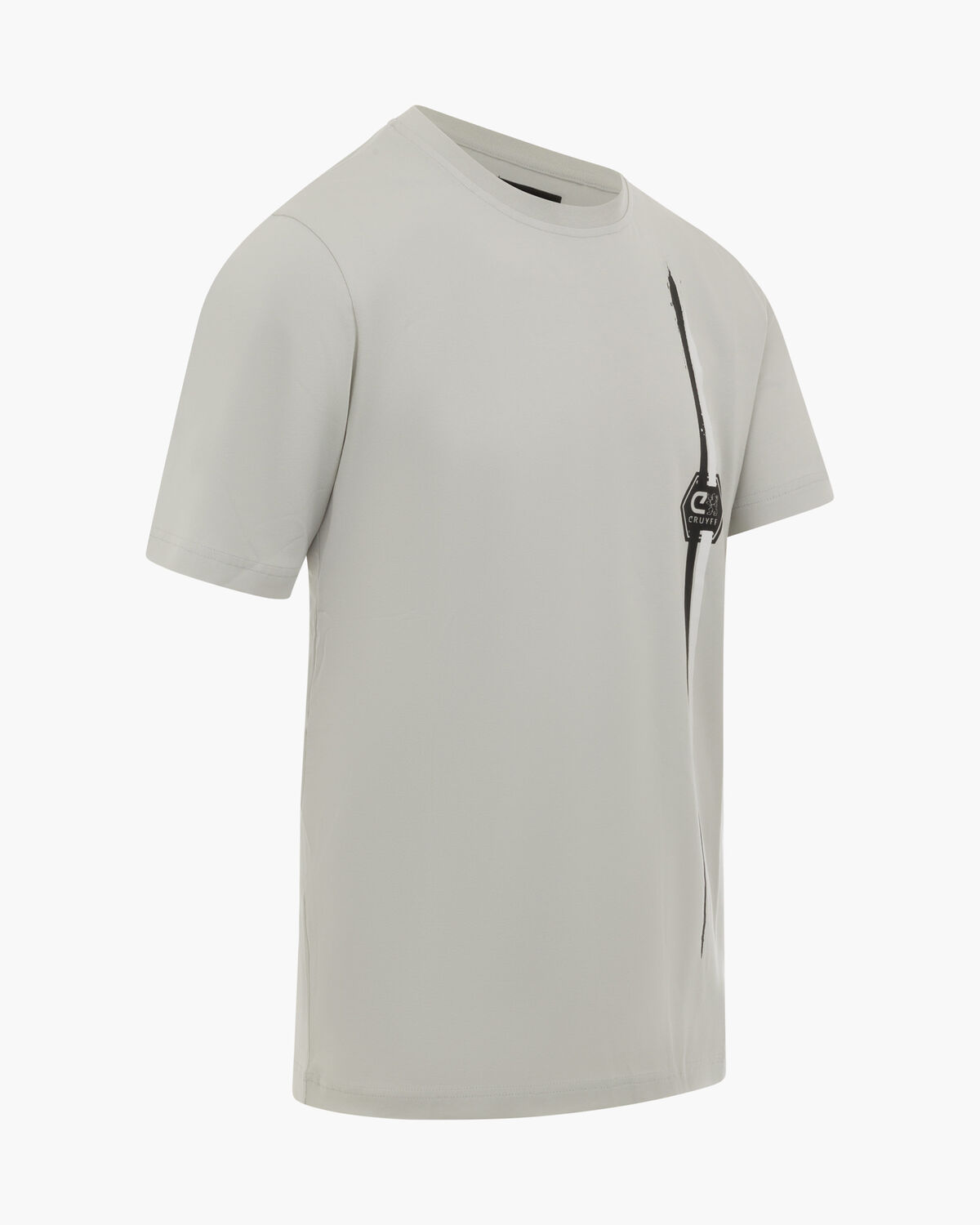 Torch Tee, Light Grey, hi-res