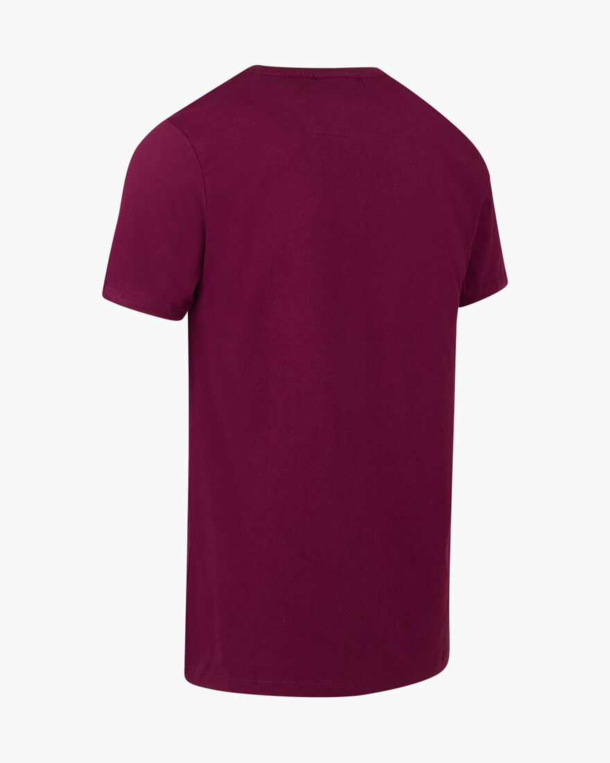 Hernandez SS Tee, Bordeaux, hi-res
