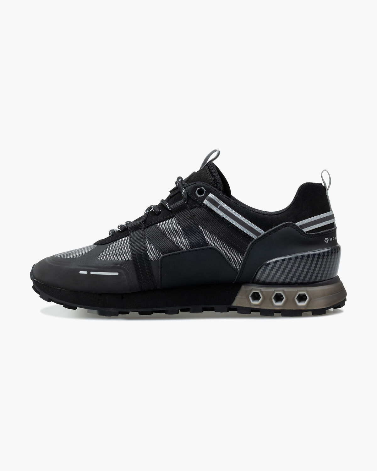 Interlace Hex-Tech // Montserrat, Black, hi-res