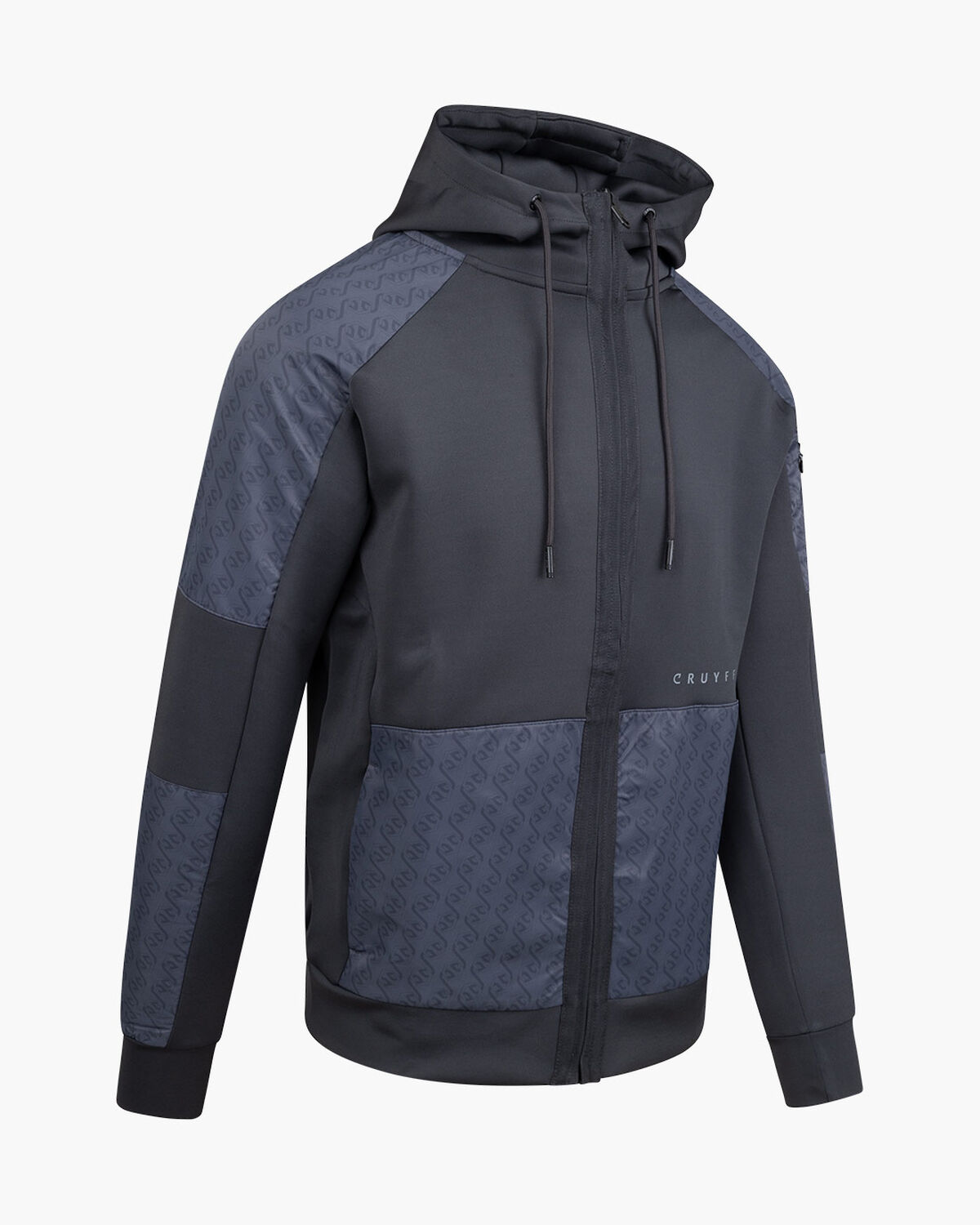 Chain Track Top, Charcoal Grey, hi-res