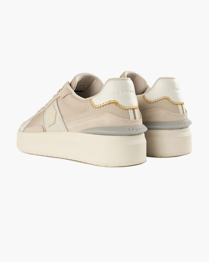 Charco - Nylon Canvas/Suede, Crème, hi-res