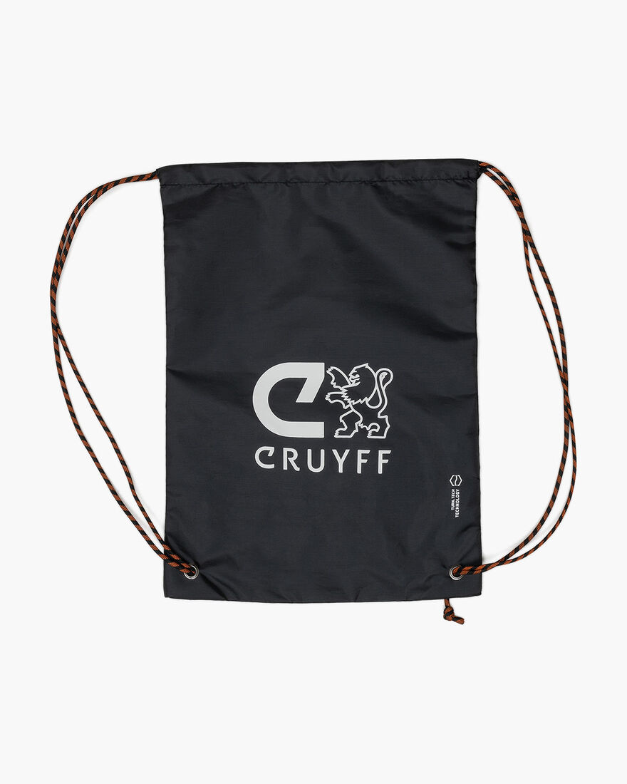Cruyff Team Gymsack, Black/Orange, hi-res