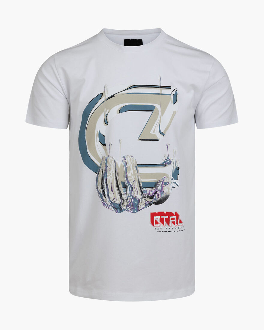 Control Tee, White, hi-res