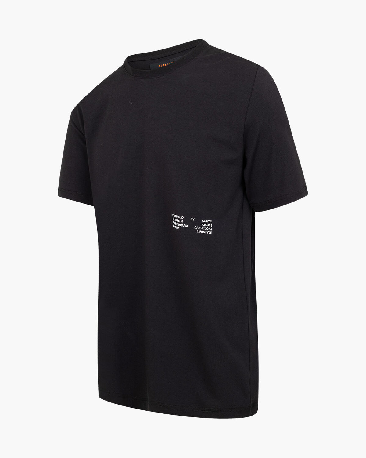 Mica Tee - 95% Cotton 5% Elastane, Black, hi-res