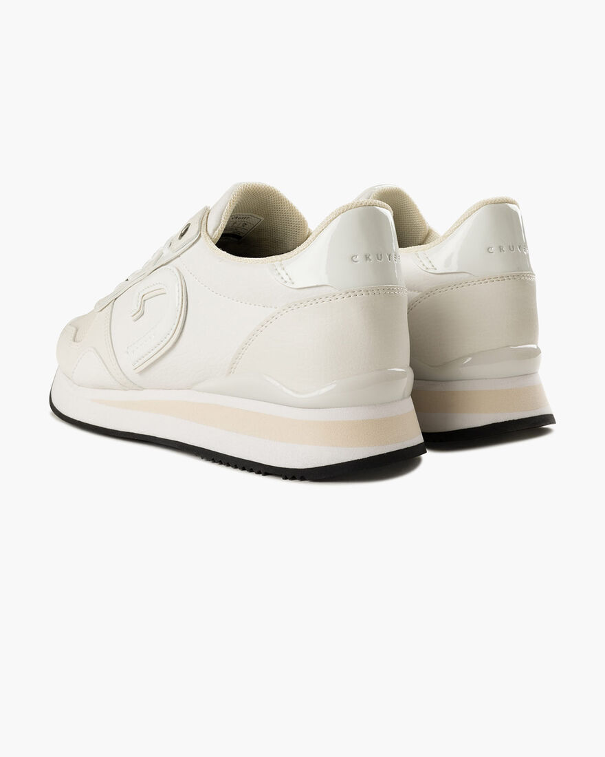 Parkrunner Lux - Tumbled/Mesh/Patent, White, hi-res