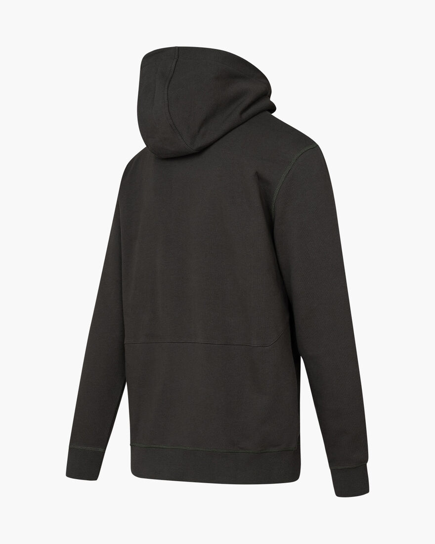 Quinn Hoodie - 100% Cotton, Army green, hi-res