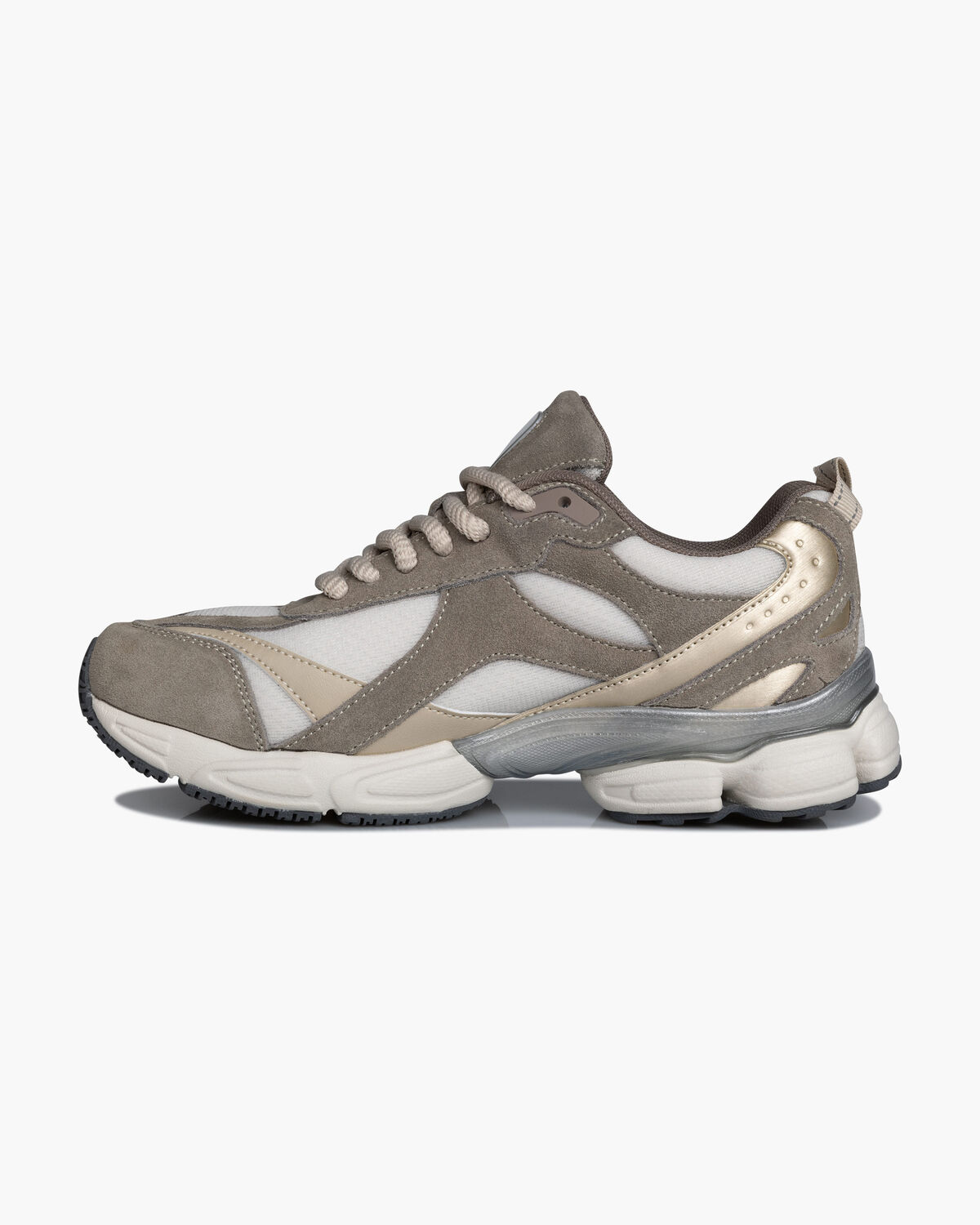 Marato Runner -Suede/Mesh, Brown, hi-res