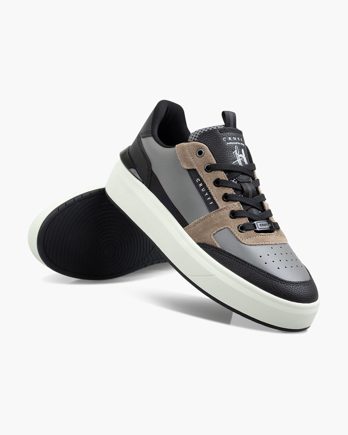 Endorsed Tennis, Black/Grey, hi-res