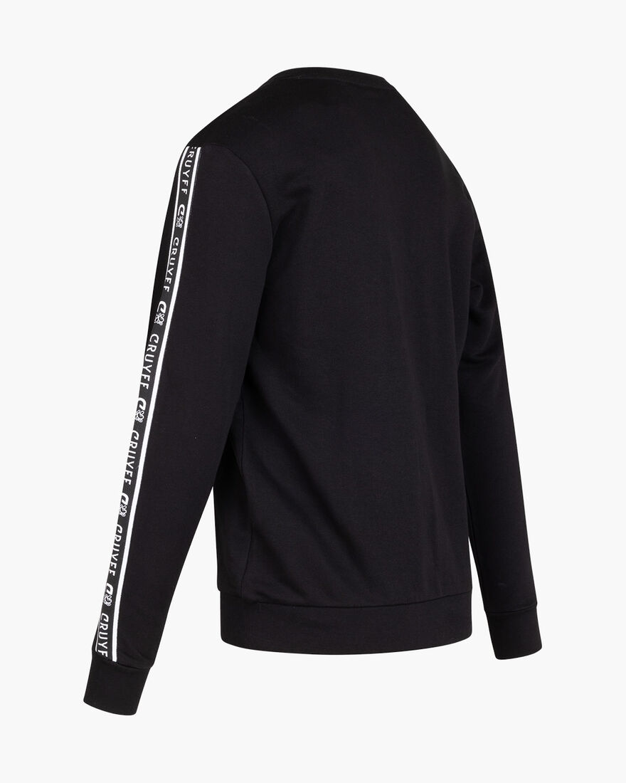 Xicota Crewneck, Black/White, hi-res
