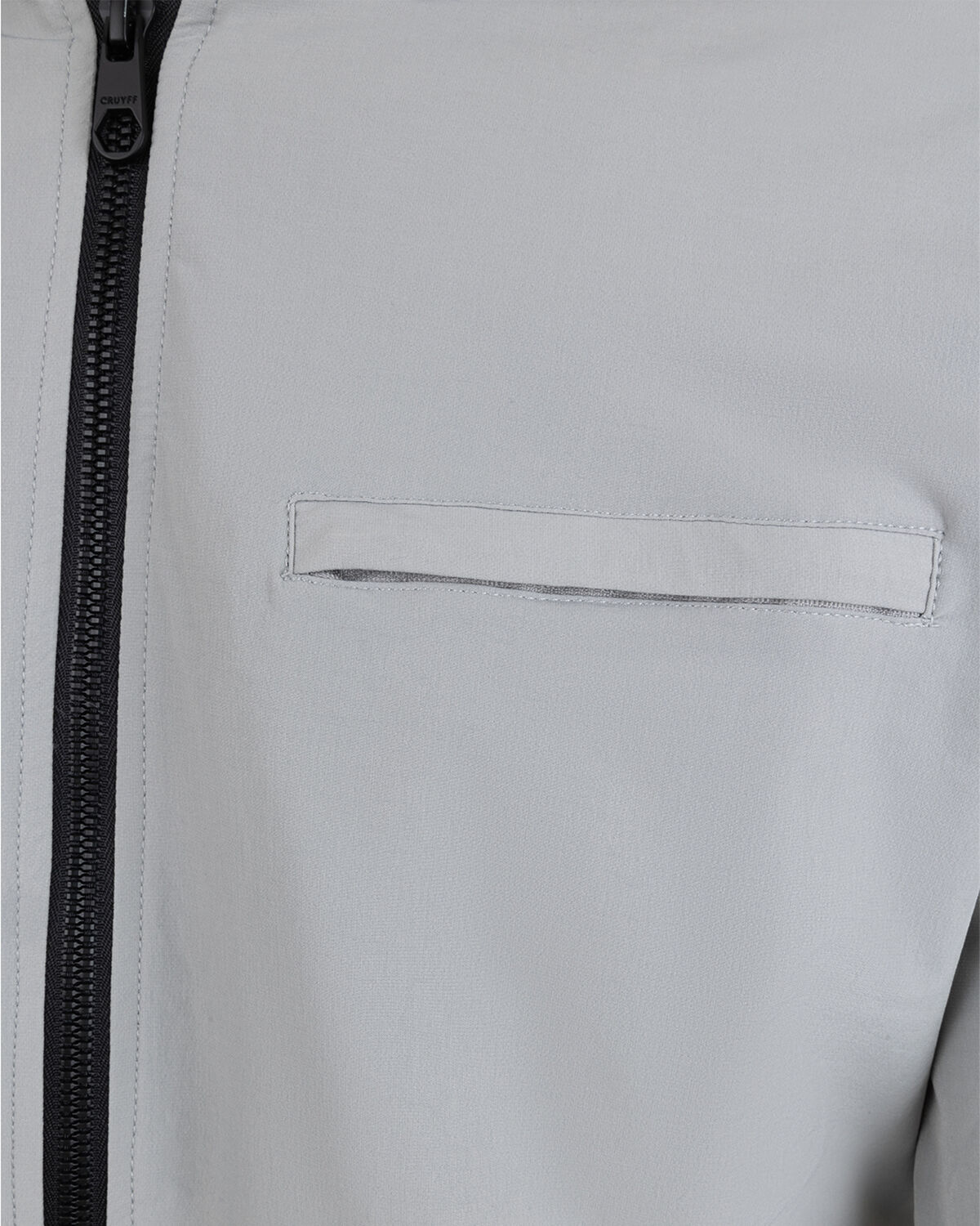 Papery Overshirt, Light Grey, hi-res