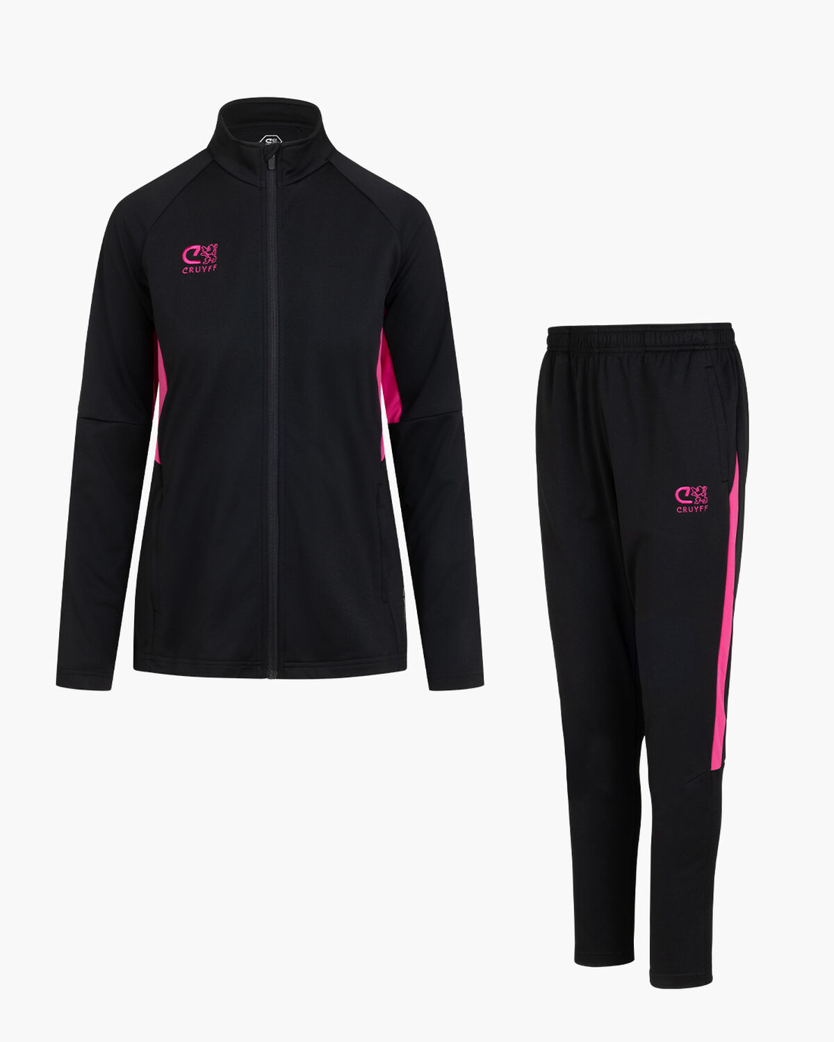 Cruyff Turn Tech Tracksuit  Women, Black/Miscellaneous, hi-res