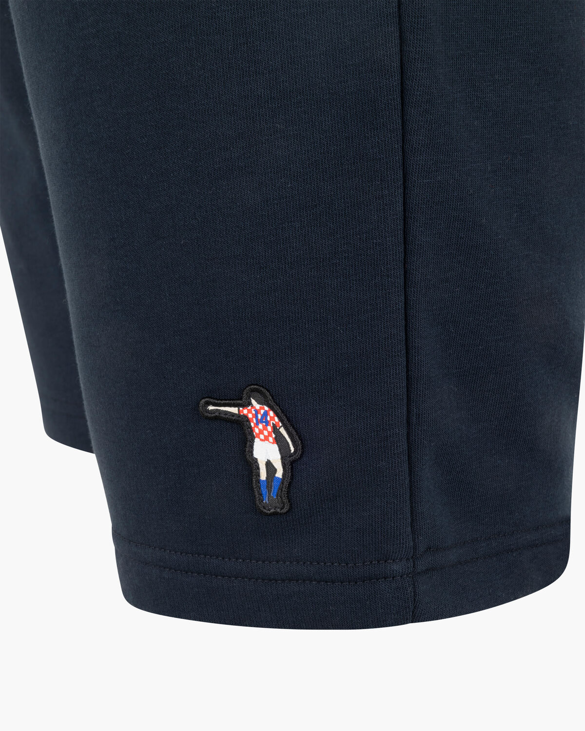 Dos Rayas French Terry Short, Navy/Red, hi-res