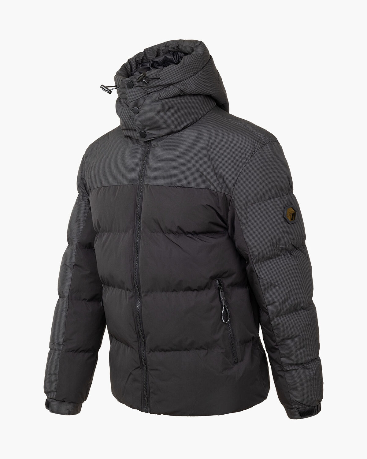 Taluga Reflective Ripstop Puff, Black, hi-res
