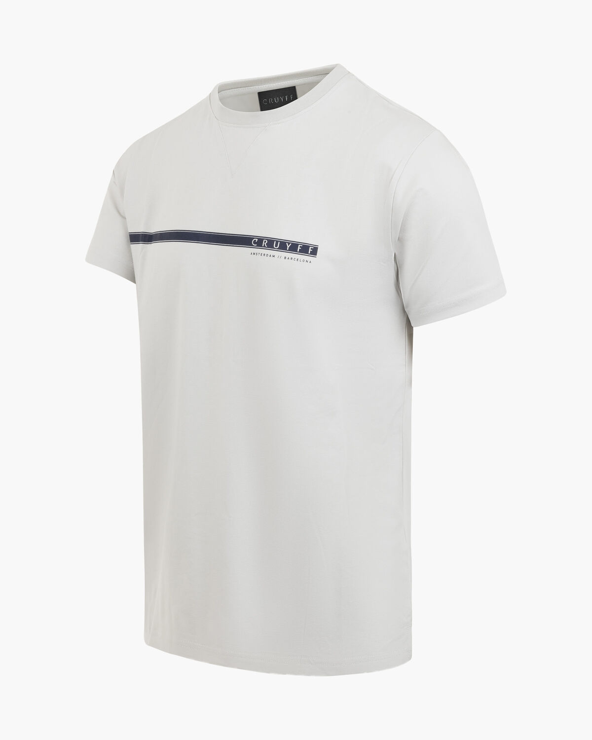 Linear Graphic Tee, Light Grey, hi-res