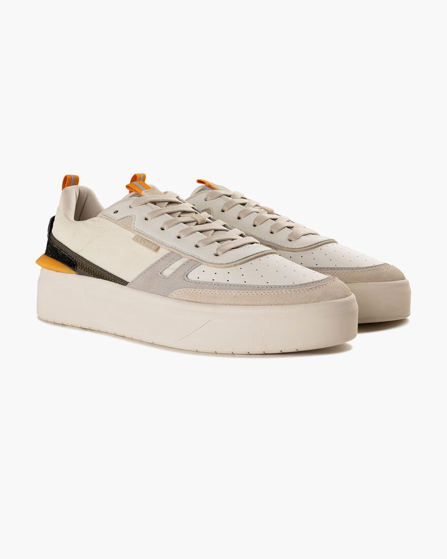 Cambria - Soft Leather/Crepe Nylon/Suede, Off white, hi-res