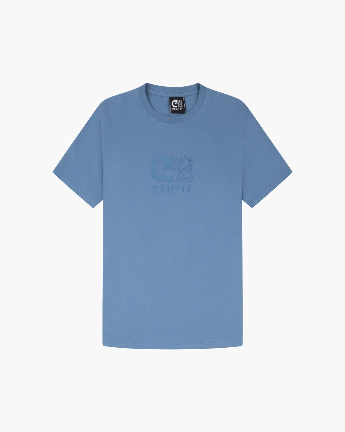 Classic Logo Tee, Dusty Blue, hi-res