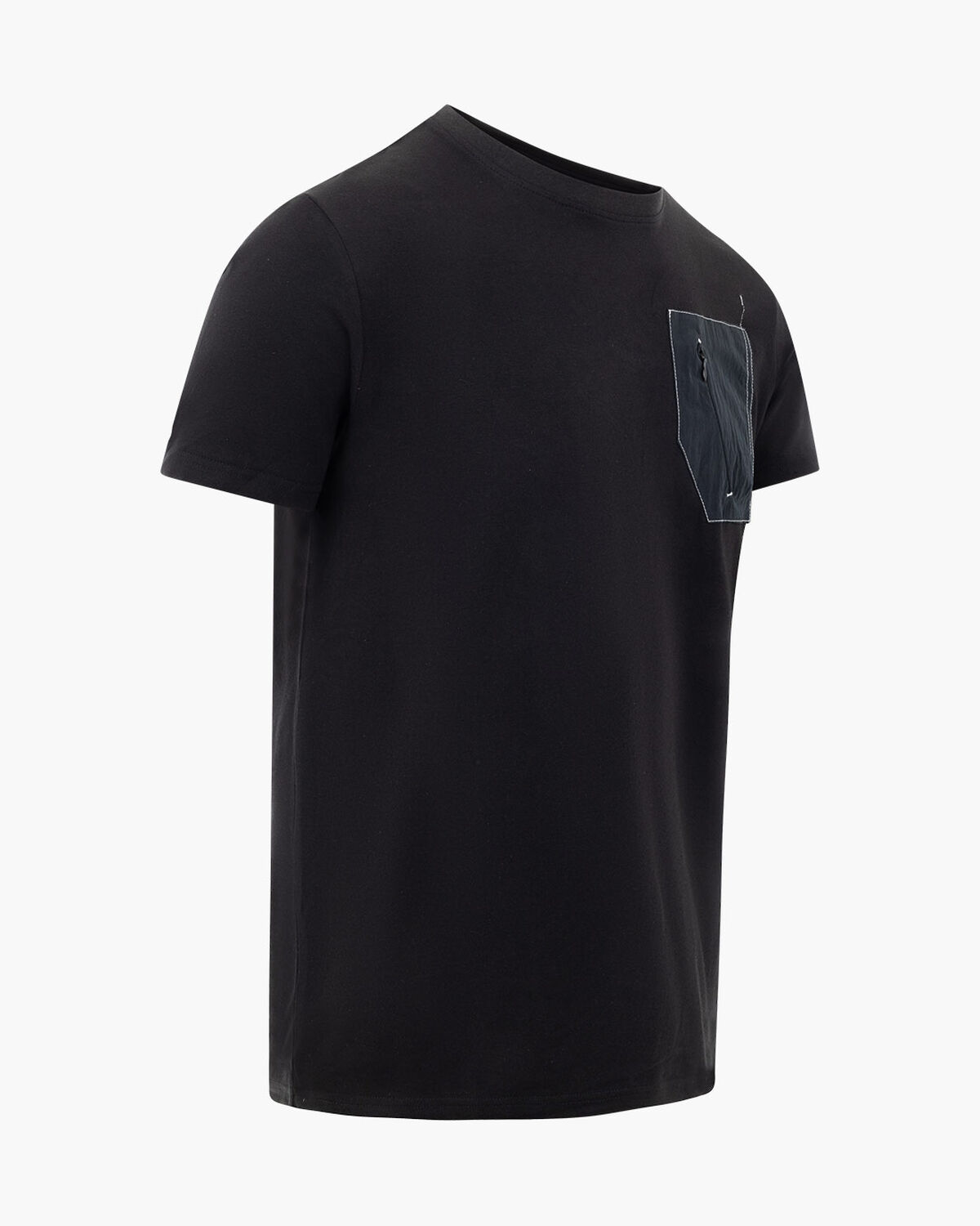 Metallic Tee, Black, hi-res