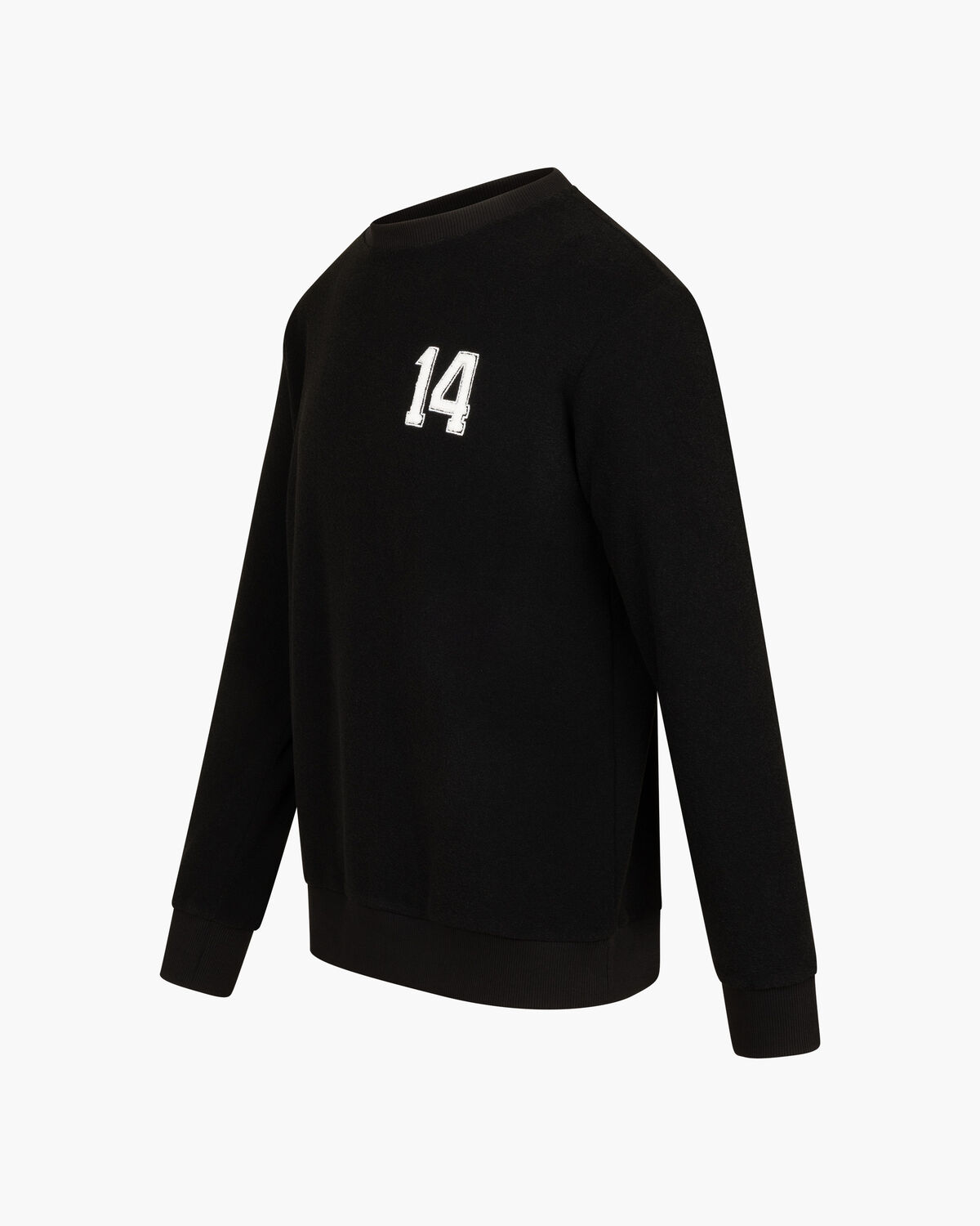 Boucle 14 Crewneck, Black, hi-res