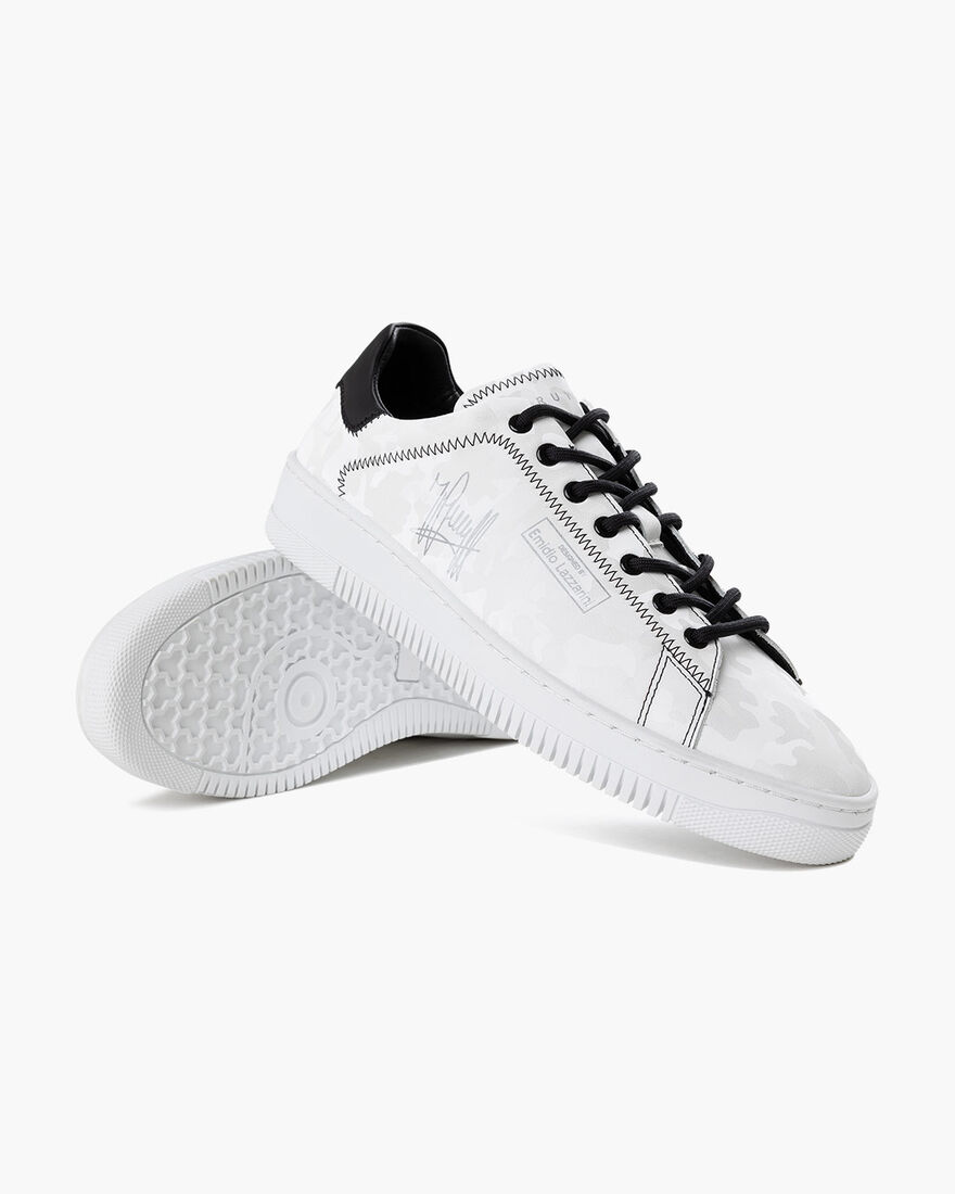 Joan - Camo leather/Matt, White, hi-res