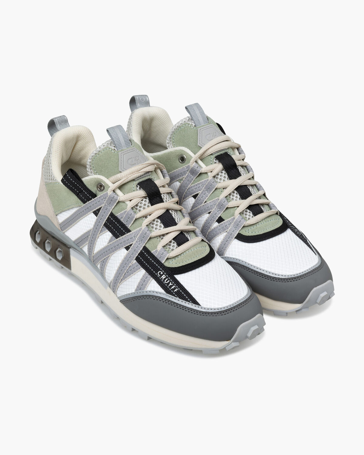 Fearia Hex-Tech, White/Green, hi-res