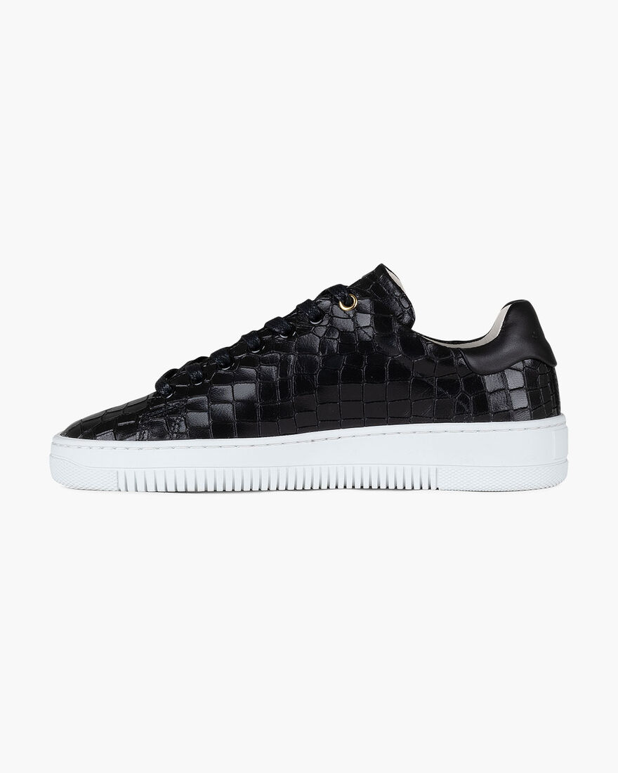 Joan Leather Croco, Black, hi-res