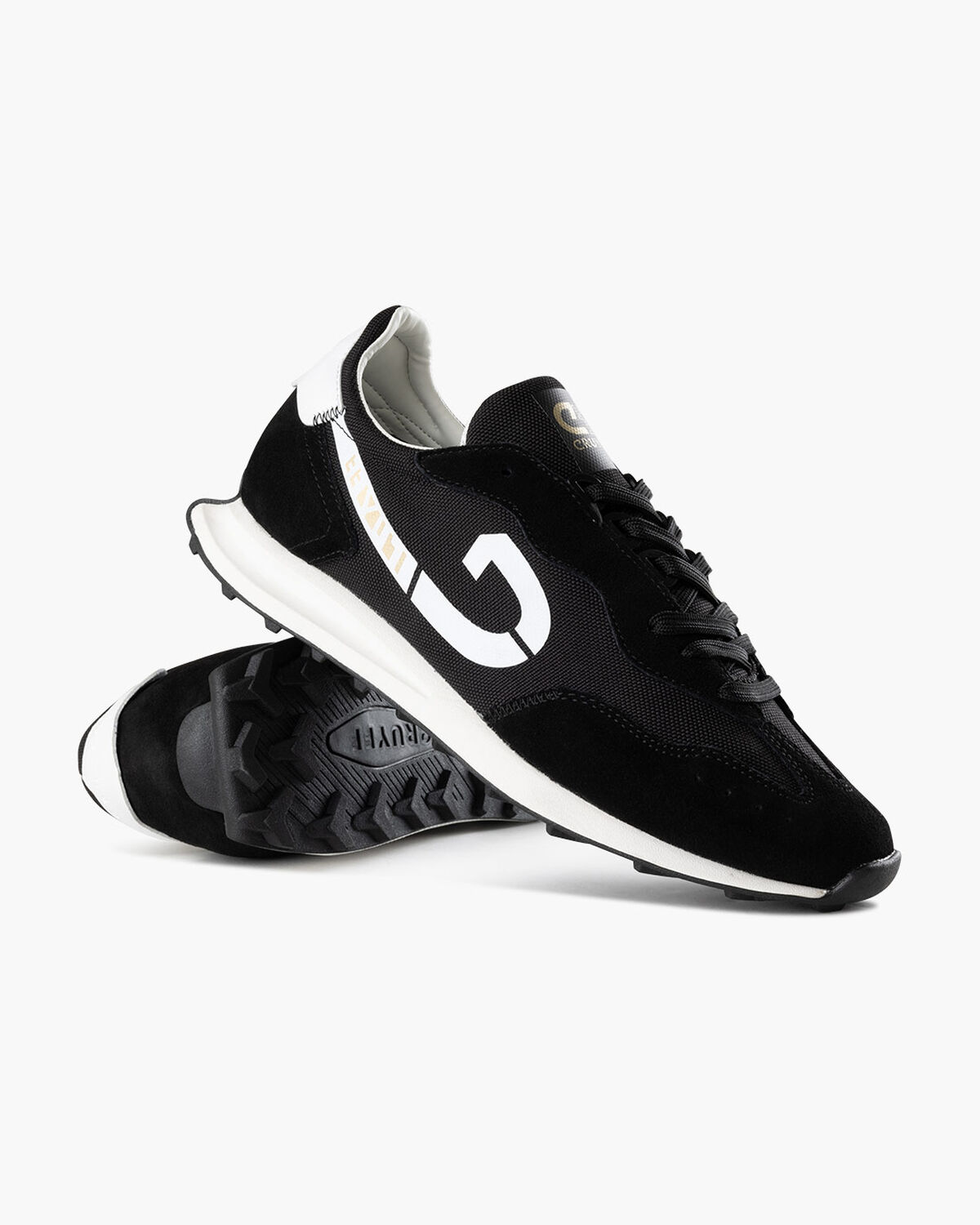 Londra Walk - Suede/Nylon, Black, hi-res