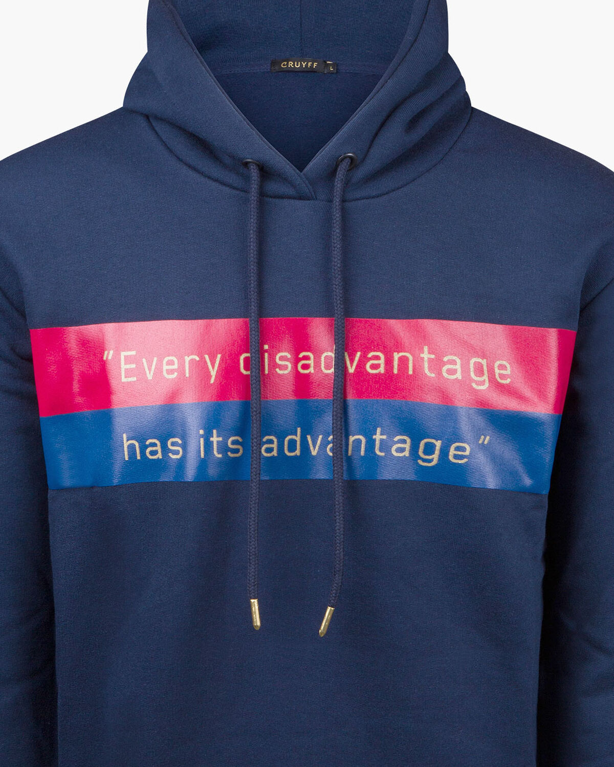 Advantage Hoodie - Navy - 50% Cotton/50% Polyester, Navy, hi-res