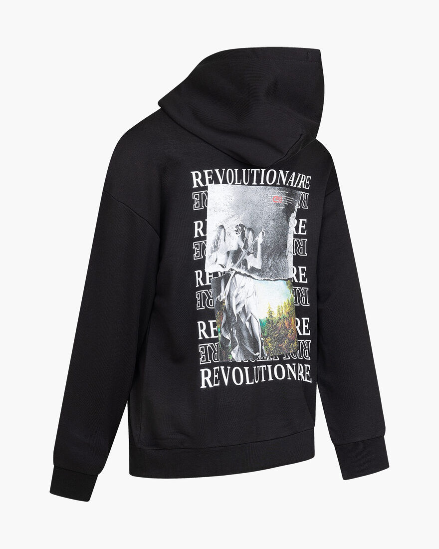 Angeles Hoody - 65% Cotton 35% Polyester, Black, hi-res