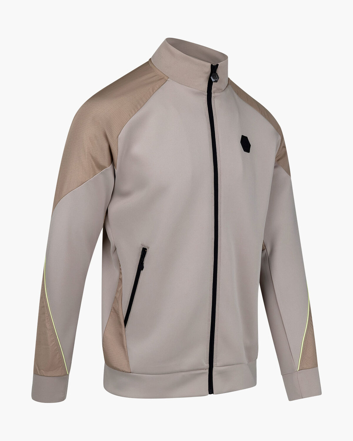 Saul Track Top, Sand/Yellow, hi-res