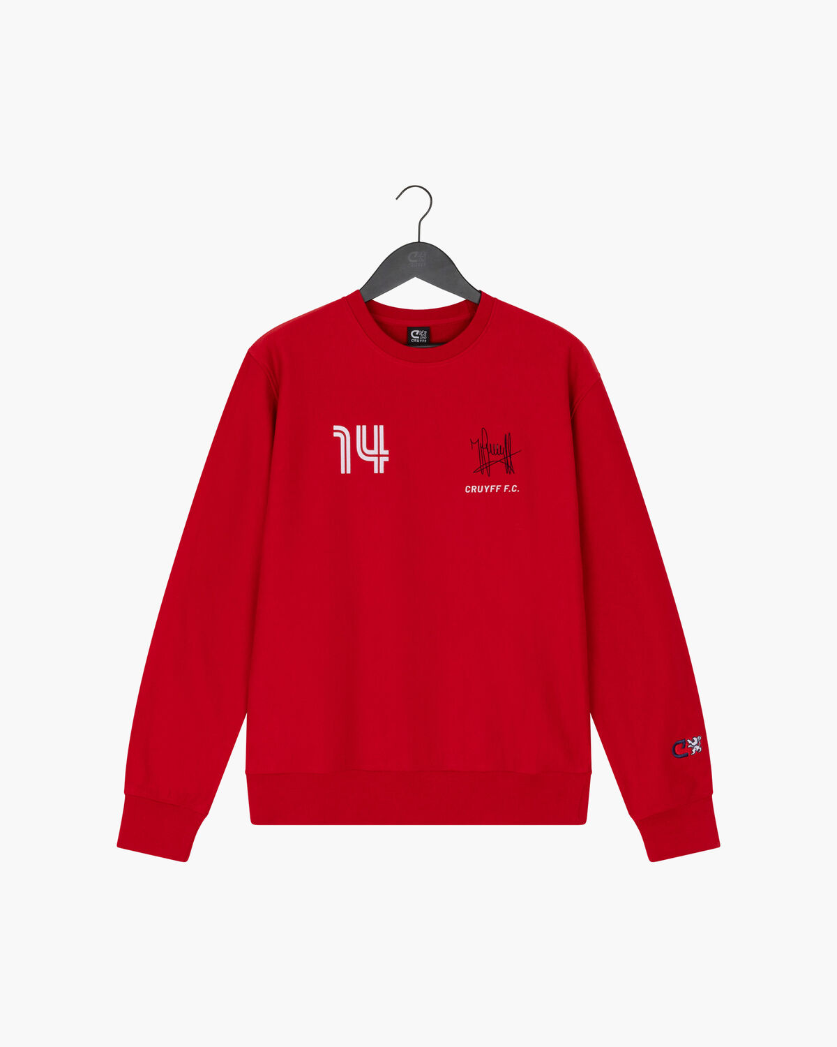 Heritage Johan Sweatshirt Crewneck, Savvy Red, hi-res