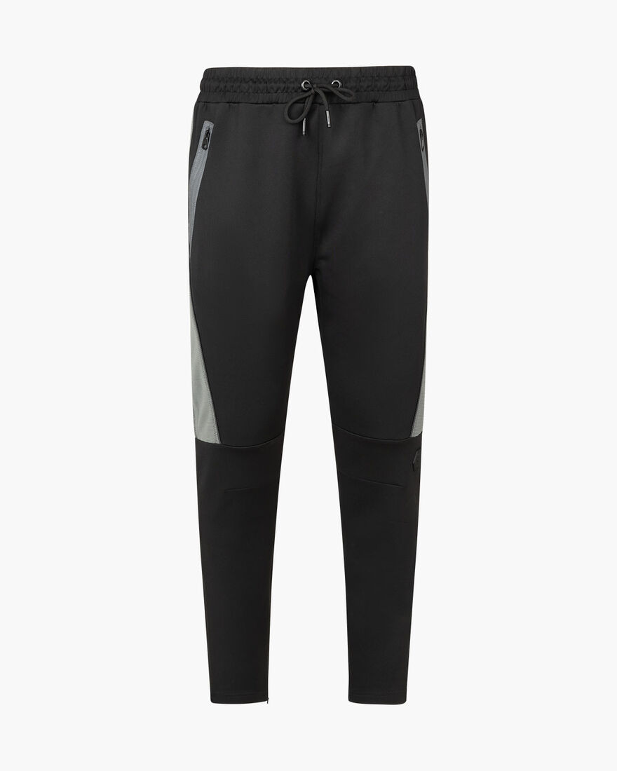 Zayne Scuba Track Pants - 95% Polyester 5% Elastan, Black, hi-res