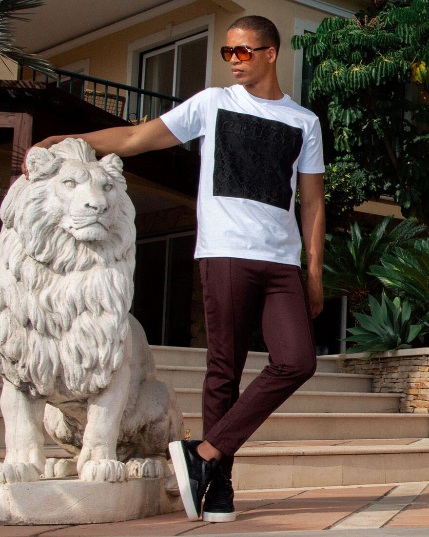 Culebra Pant - 65%Polyester / 35%Cotton, Black/Brown, hi-res