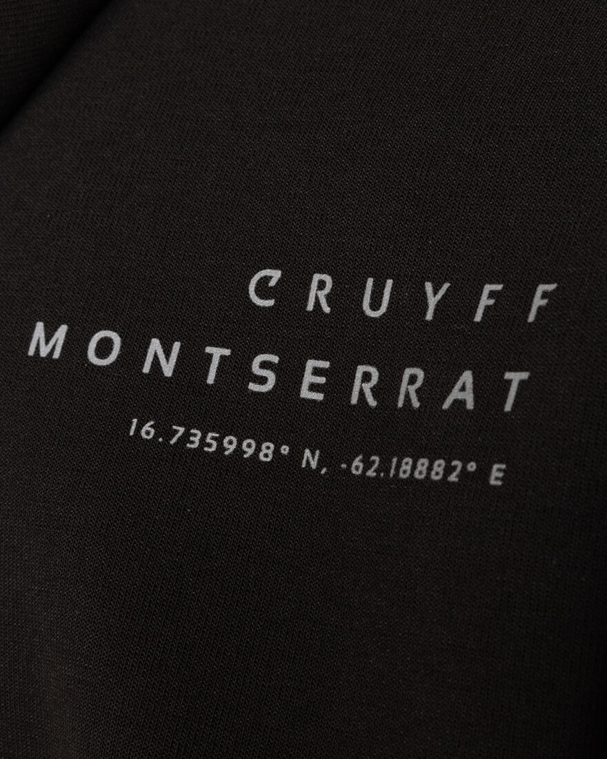 Montserrat Hoodie - Polyester / Cotton, Black, hi-res