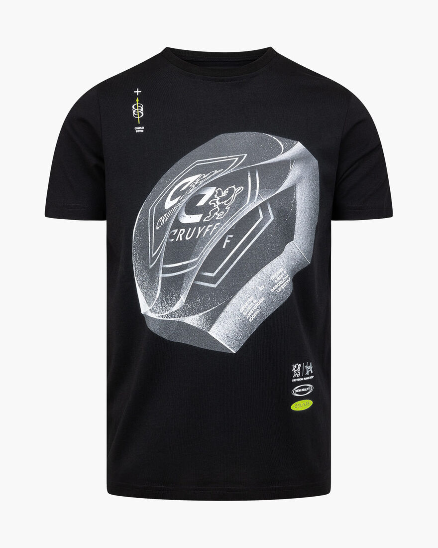 Alex Tee - 100%Cotton, Black, hi-res
