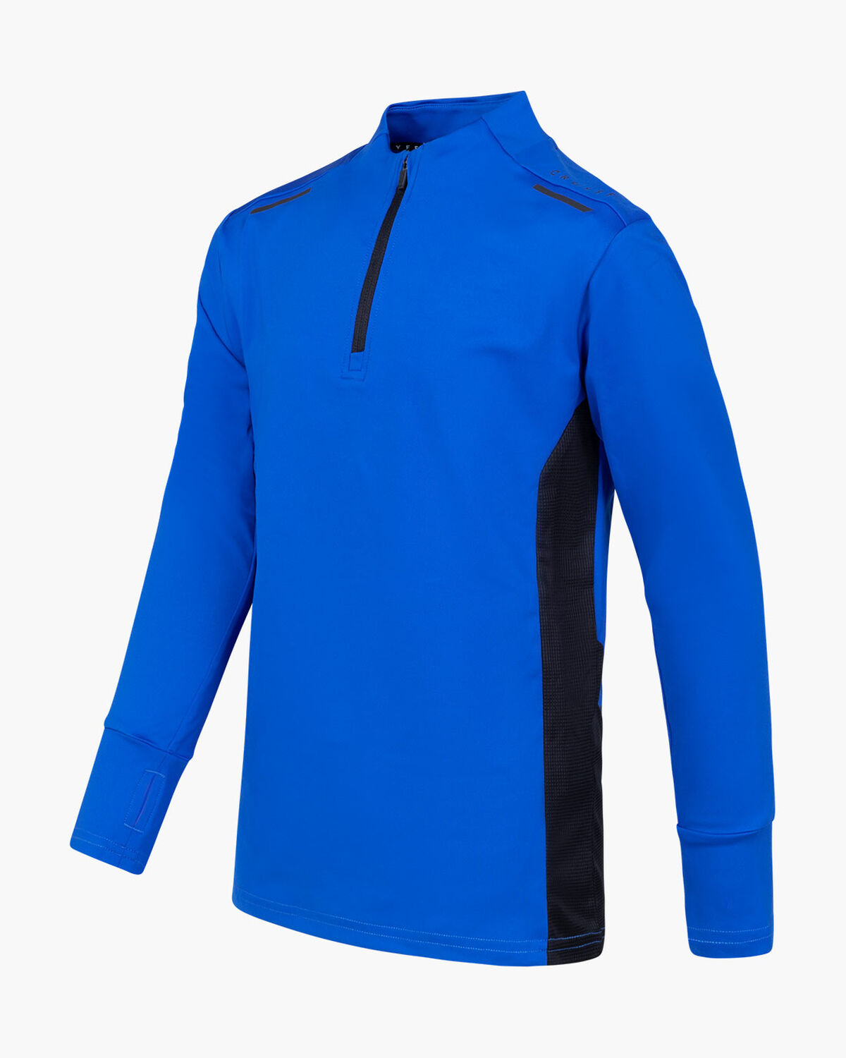 Metabolic 1/4 Zip LS Top, Blue, hi-res