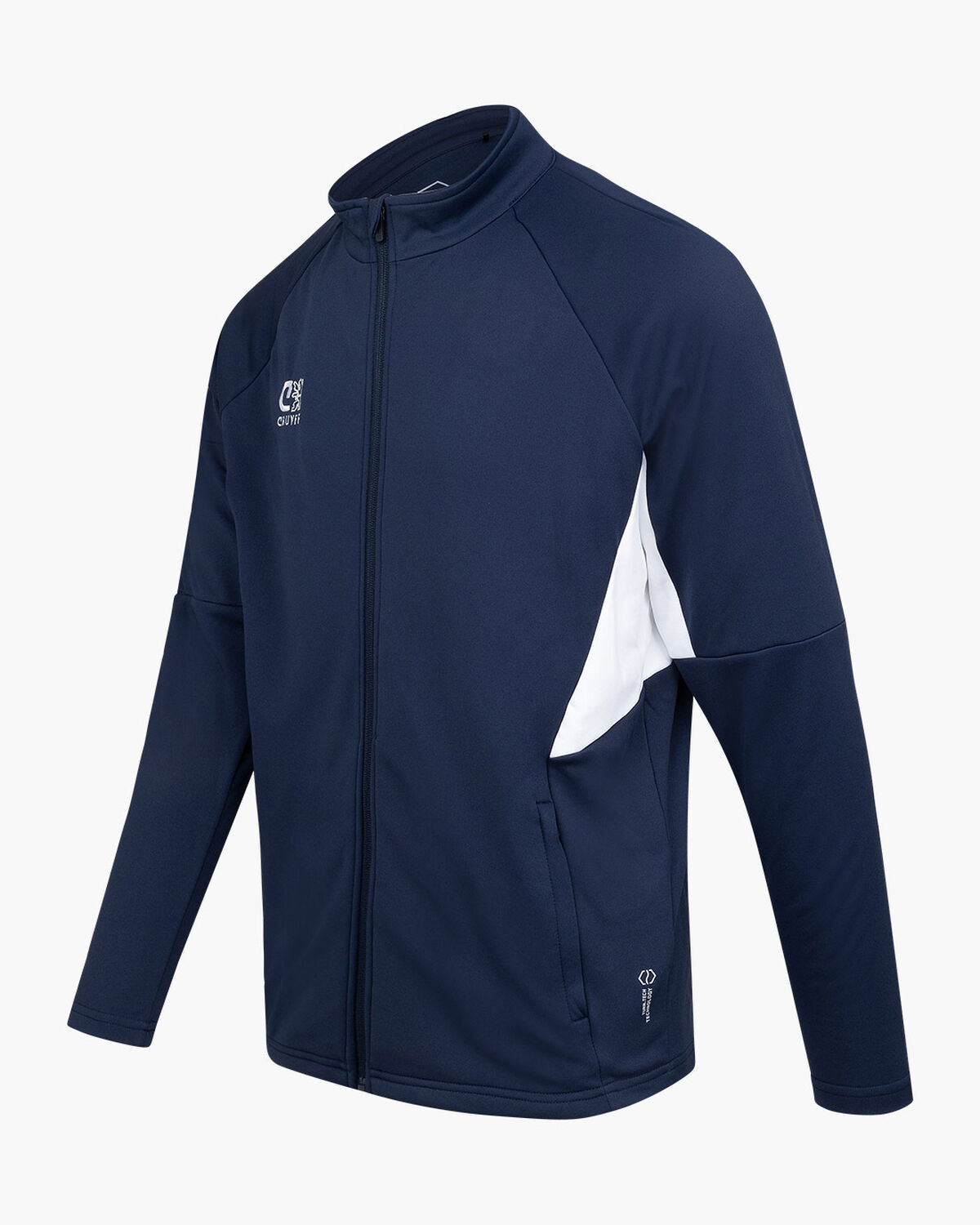 Cruyff Tech Turn Suit Senior, Navy/White, hi-res
