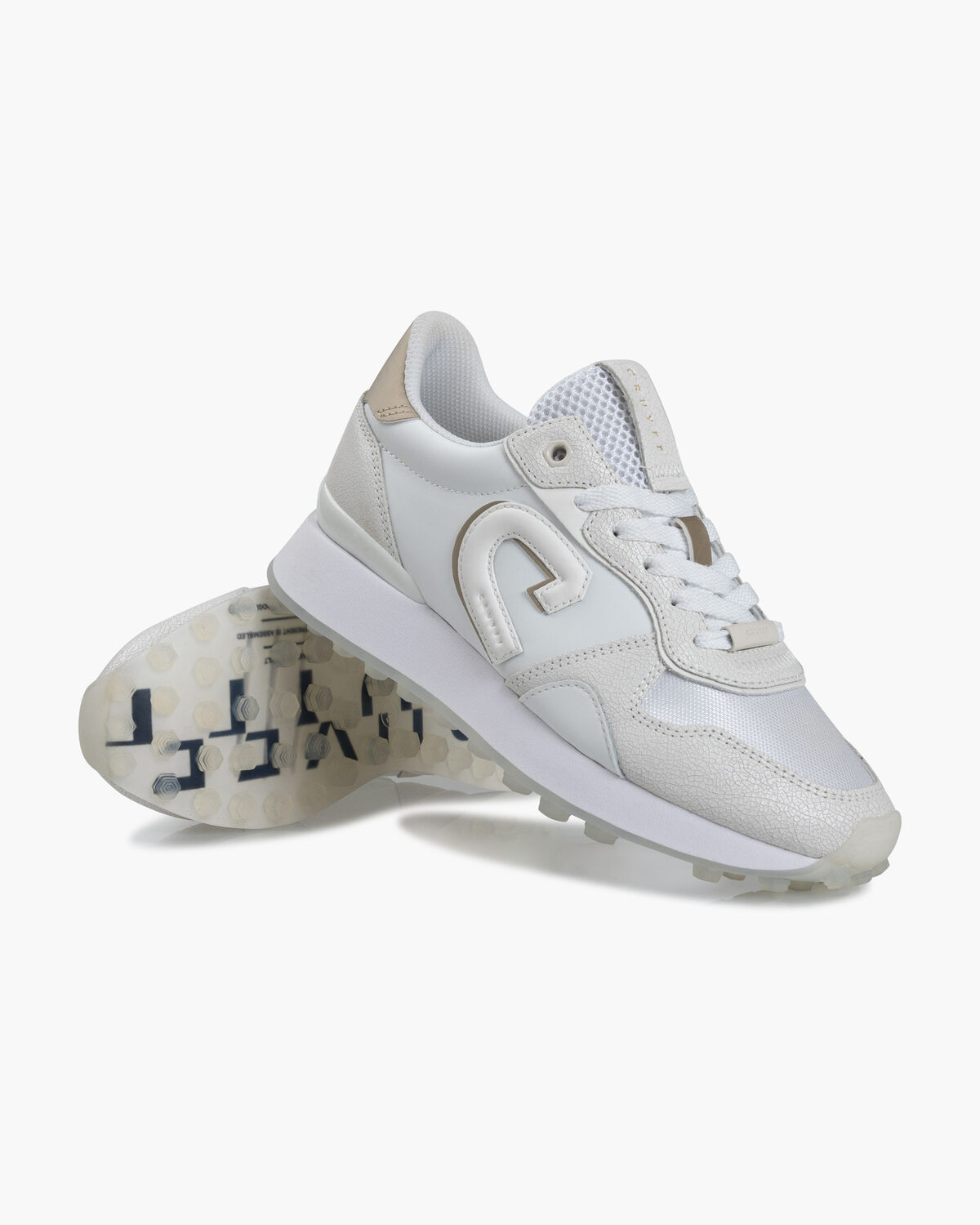 Park Runner-Suede, White/Gold, hi-res