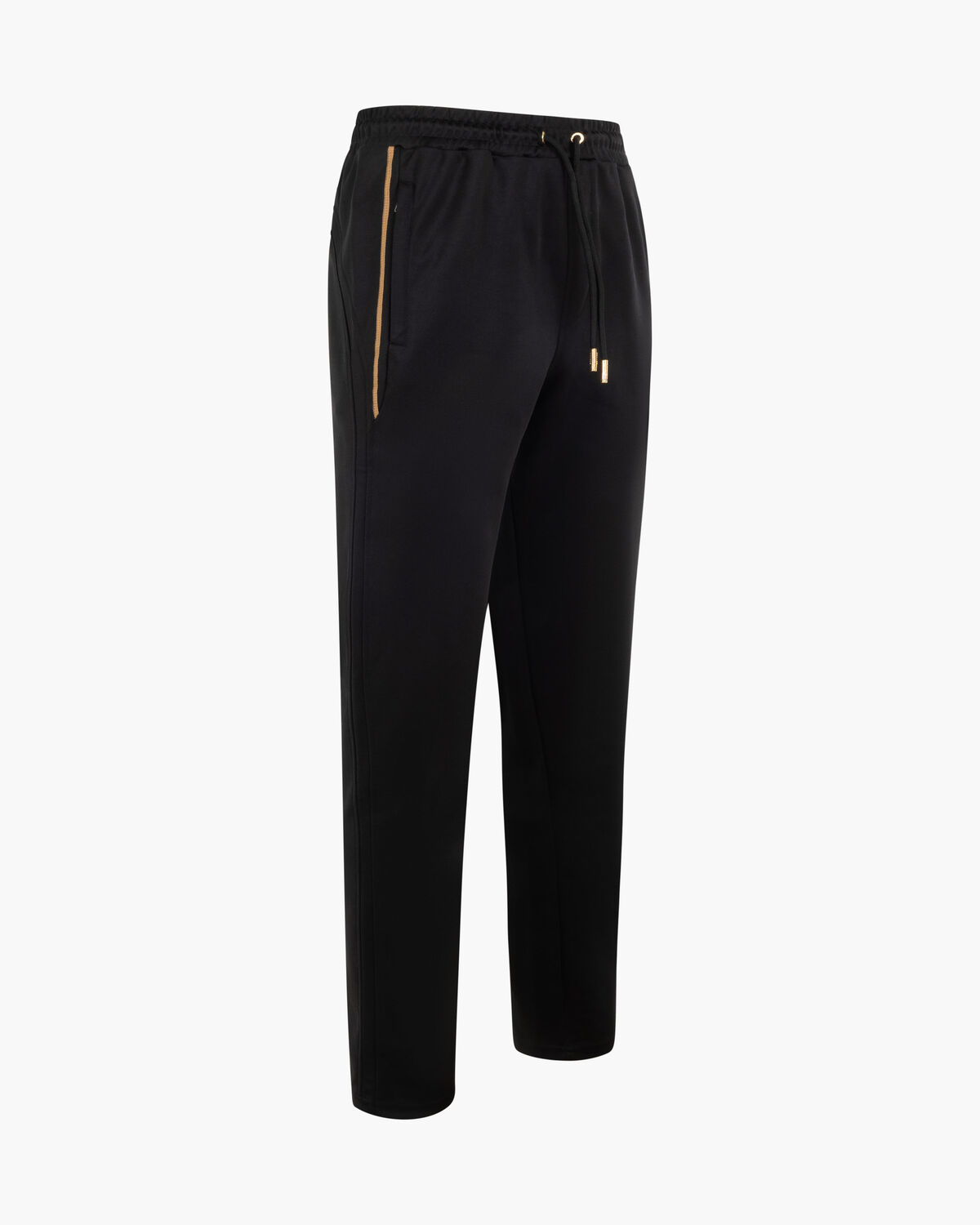 Obsidian Trackpant, Black/Gold, hi-res
